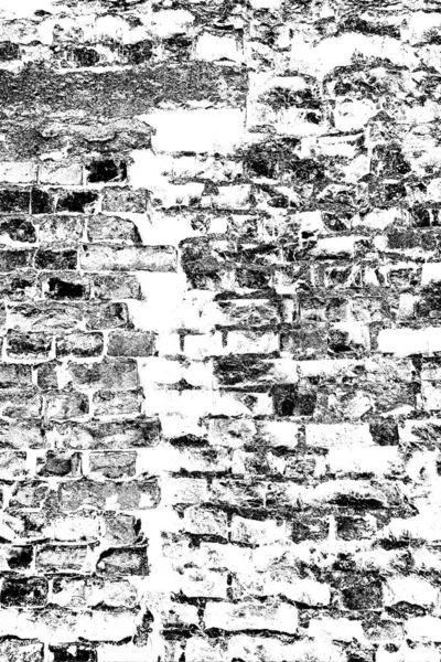 Background Old Vintage Brick Wall — Stock Photo, Image