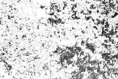 Dökülen boya paslı metal dokusu