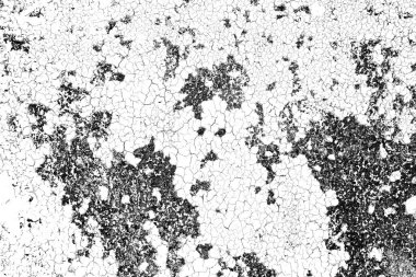 Dökülen boya paslı metal dokusu