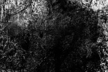 Çizik ve çatlaklarla metal doku