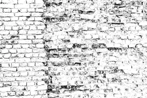 Background Old Vintage Brick Wall — Stock Photo, Image