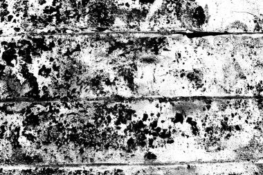 Çizik ve çatlaklarla metal doku