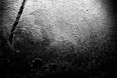 Çizik ve çatlaklarla metal doku