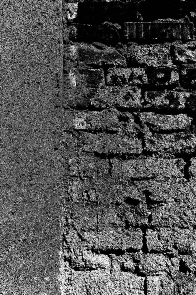 Background Old Vintage Brick Wall — Stock Photo, Image