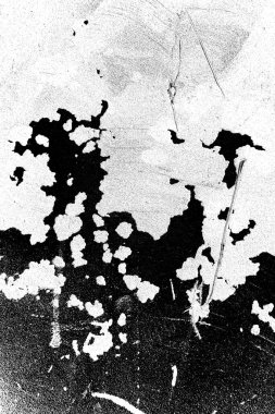 Çizik ve çatlaklarla metal doku