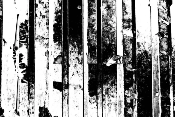 Foaie Metal Ondulat Servește Gard Vedere Orizontală Dungi Verticale — Fotografie, imagine de stoc