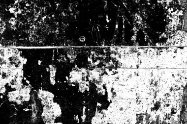 Çizik ve çatlaklarla metal doku.