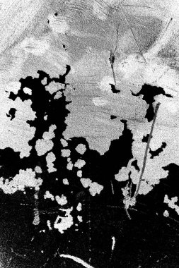 Çizik ve çatlaklarla metal doku