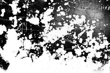 Çizik ve çatlaklarla metal doku