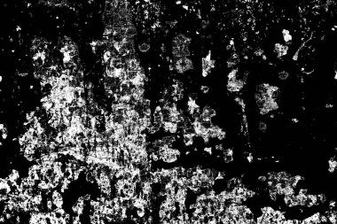 Çizik ve çatlaklarla metal doku.