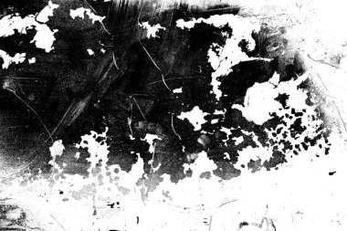 Çizik ve çatlaklarla metal doku