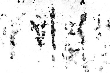 Çizik ve çatlaklarla metal doku.