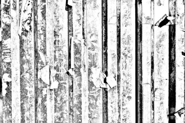 Corrugated Metal Sheet Serves Fence View Horizontal Vertical Stripes — Stock Photo, Image