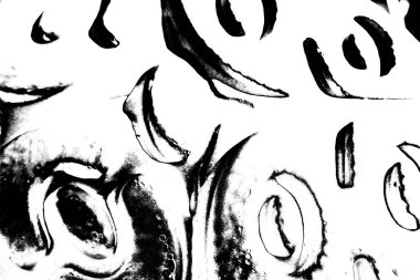 Soyut arkaplan. Monokrom dokusu. Siyah ve beyaz desenli arkaplan.      