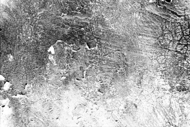 Çizik ve çatlaklarla metal doku