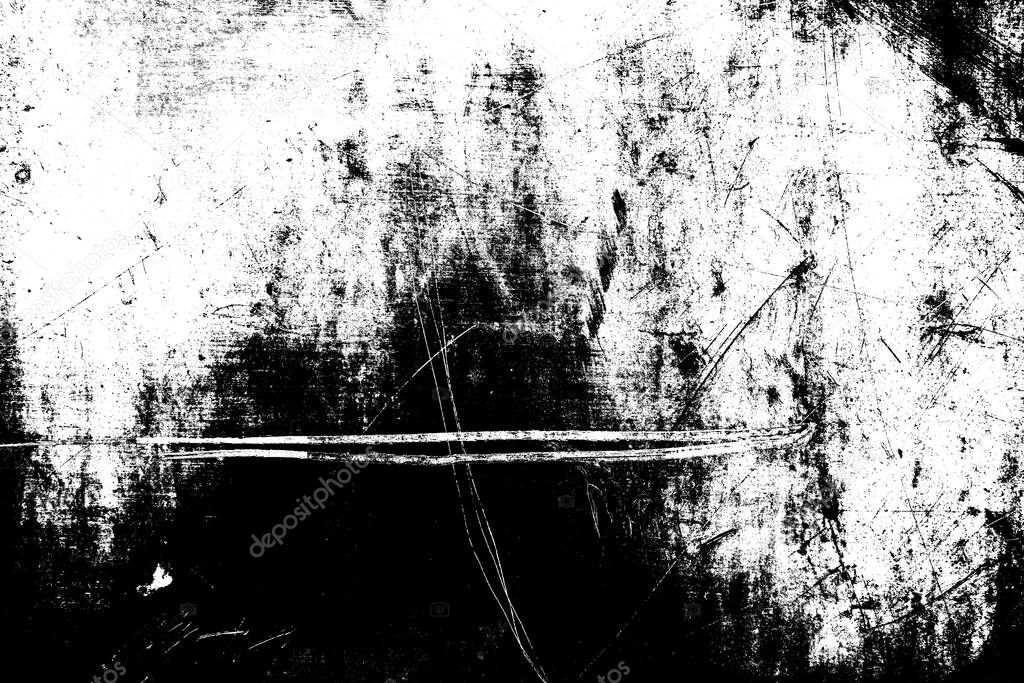 Abstract grunge background. Monochrome texture. Black and white textured background