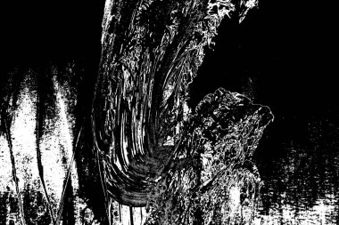 Soyut grunge arkaplanı. Monokrom dokusu. Siyah ve beyaz desenli arkaplan