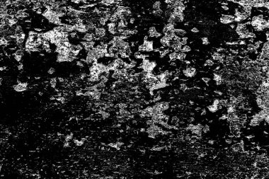 Soyut grunge arkaplanı. Monokrom dokusu. Siyah ve beyaz desenli arkaplan