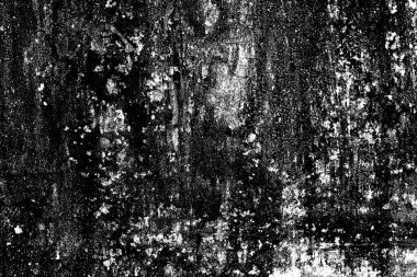 Soyut grunge arkaplanı. Monokrom dokusu. Siyah ve beyaz desenli arkaplan