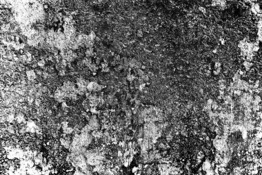 Soyut grunge arkaplanı. Monokrom dokusu. Siyah ve beyaz desenli arkaplan