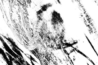 Soyut grunge arkaplanı. Monokrom dokusu. Siyah ve beyaz desenli arkaplan