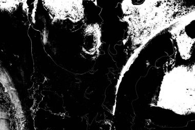 Soyut grunge arkaplanı. Monokrom dokusu. Siyah ve beyaz desenli arkaplan