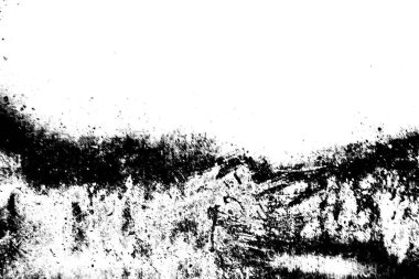 Soyut grunge arkaplanı. Monokrom dokusu. Siyah ve beyaz desenli arkaplan