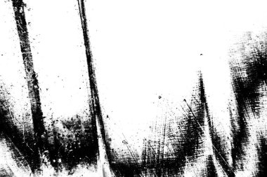 Soyut grunge arkaplanı. Monokrom dokusu. Siyah ve beyaz desenli arkaplan