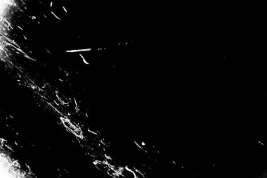 Soyut grunge arkaplanı. Monokrom dokusu. Siyah ve beyaz desenli arkaplan