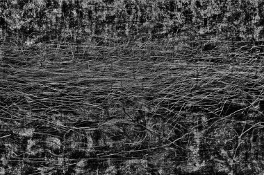 Soyut grunge arkaplanı. Monokrom dokusu. Siyah ve beyaz desenli arkaplan