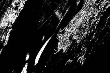 Soyut grunge arkaplanı. Monokrom dokusu. Siyah ve beyaz desenli arkaplan