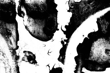 Soyut grunge arkaplanı. Monokrom dokusu. Siyah ve beyaz desenli arkaplan