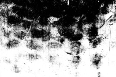 Soyut grunge arkaplanı. Monokrom dokusu. Siyah ve beyaz desenli arkaplan