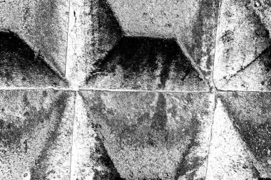 Soyut grunge arkaplanı. Monokrom dokusu. Siyah ve beyaz desenli arkaplan