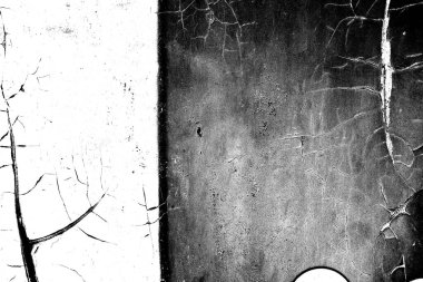 Soyut grunge arkaplanı. Monokrom dokusu. Siyah ve beyaz desenli arkaplan