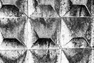 Soyut grunge arkaplanı. Monokrom dokusu. Siyah ve beyaz desenli arkaplan