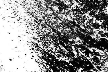 Soyut grunge arkaplanı. Monokrom dokusu. Siyah ve beyaz desenli arkaplan