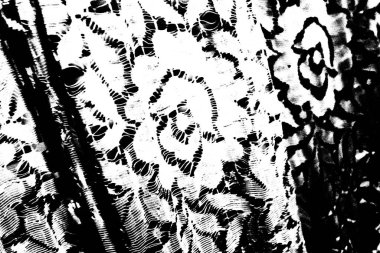 Soyut grunge arkaplanı. Monokrom dokusu. Siyah ve beyaz desenli arkaplan