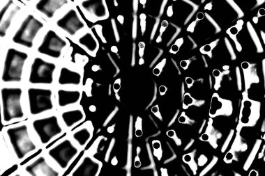 Soyut grunge arkaplanı. Monokrom dokusu. Siyah ve beyaz desenli arkaplan