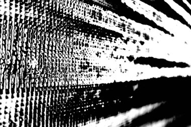 Soyut grunge arkaplanı. Monokrom dokusu. Siyah ve beyaz desenli arkaplan