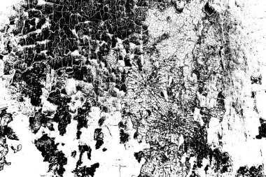 Soyut grunge arkaplanı. Monokrom dokusu. Siyah ve beyaz desenli arkaplan