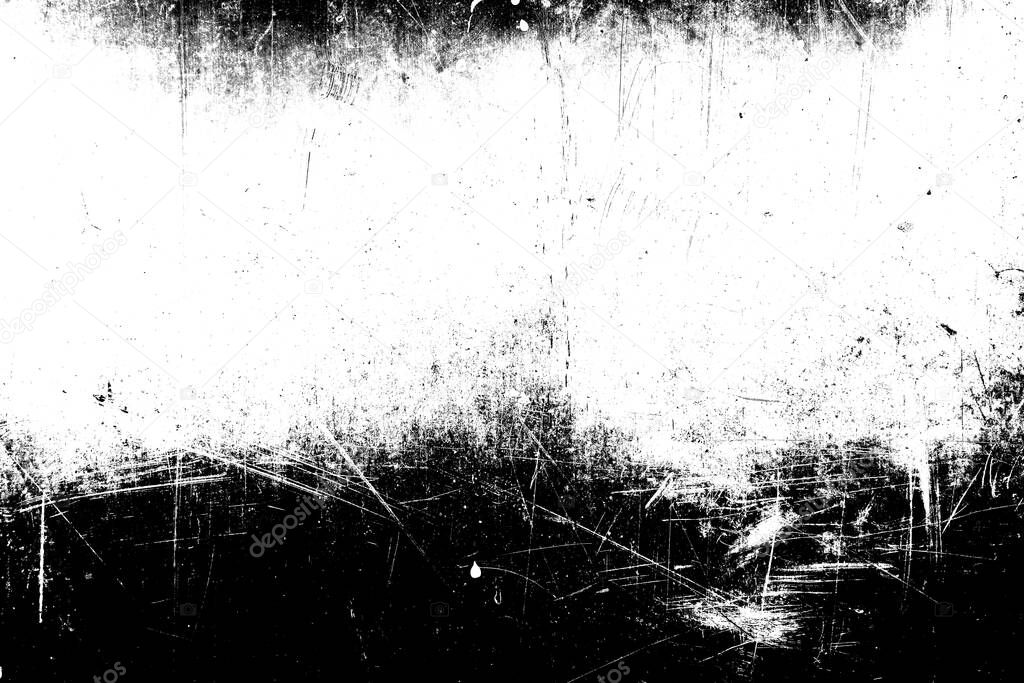 Abstract grunge background. Monochrome texture. Black and white textured background