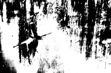 Soyut grunge arkaplanı. Monokrom dokusu. Siyah ve beyaz desenli arkaplan