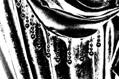 Soyut grunge arkaplanı. Monokrom dokusu. Siyah ve beyaz desenli arkaplan