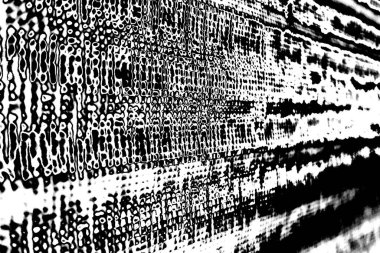 Soyut grunge arkaplanı. Monokrom dokusu. Siyah ve beyaz desenli arkaplan