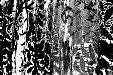 Soyut grunge arkaplanı. Monokrom dokusu. Siyah ve beyaz desenli arkaplan