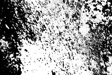 Soyut grunge arkaplanı. Monokrom dokusu. Siyah ve beyaz desenli arkaplan