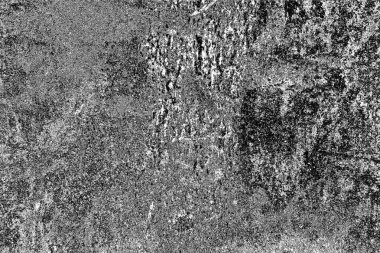Soyut grunge arkaplanı. Monokrom dokusu. Siyah ve beyaz desenli arkaplan