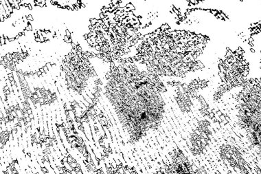 Siyah ve beyaz grunge dokusunun gösterimi