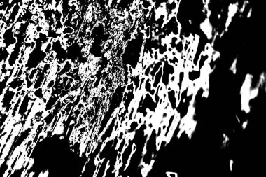 Soyut grunge arkaplanı. Monokrom dokusu. Siyah ve beyaz desenli arkaplan